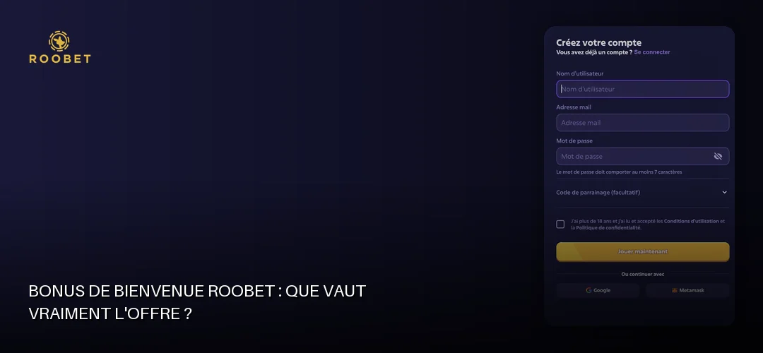 Roobet promotional banner